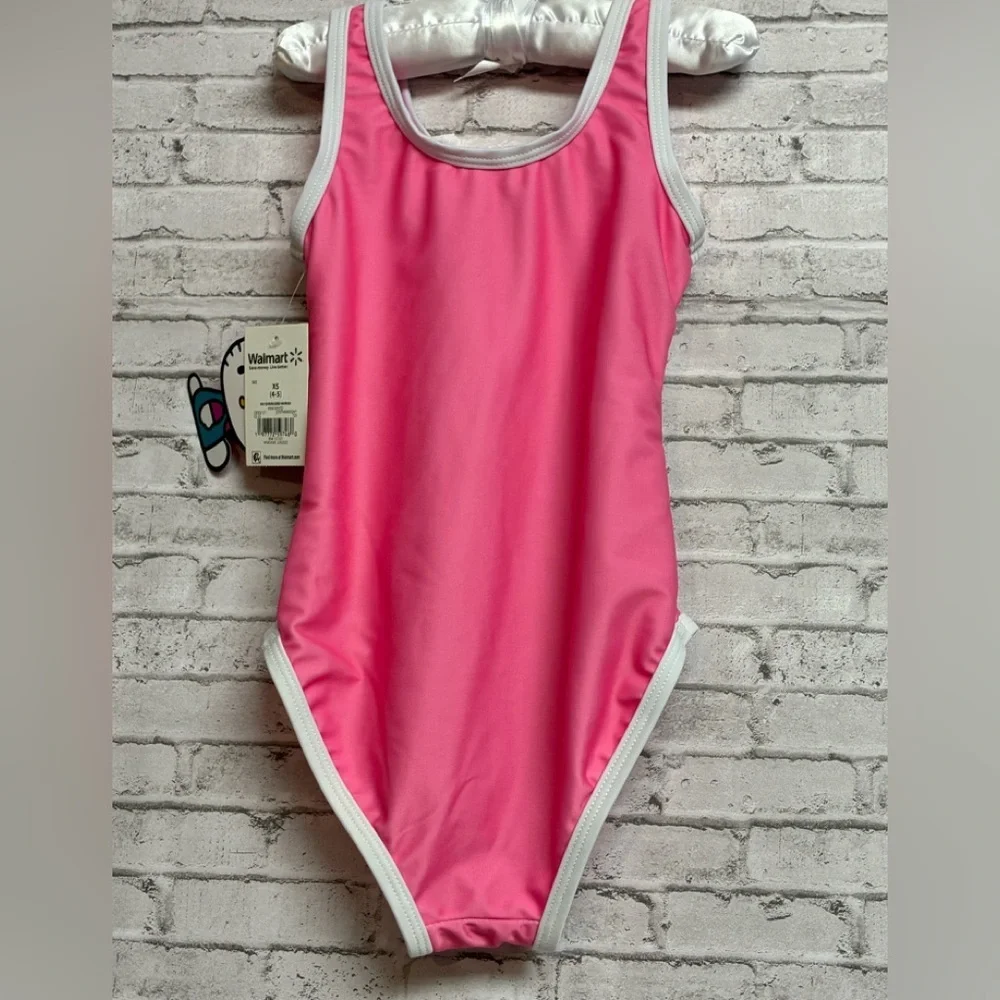 Hello Kitty Swimsuit Size 4/5 XS One Piece NEW WITH TAGS